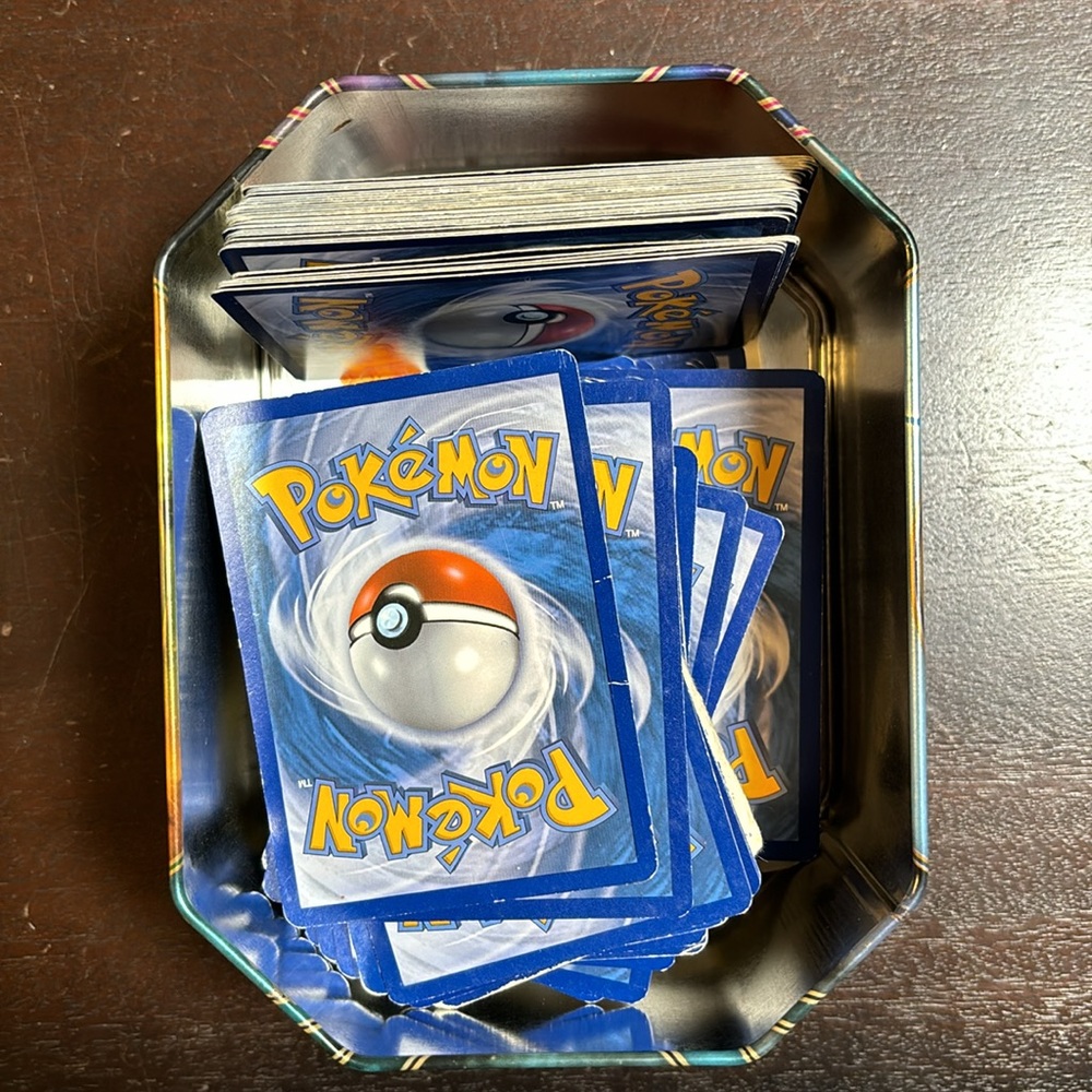 171 Retro Pokemon Cards with counters and Tin - Picture 3 of 6